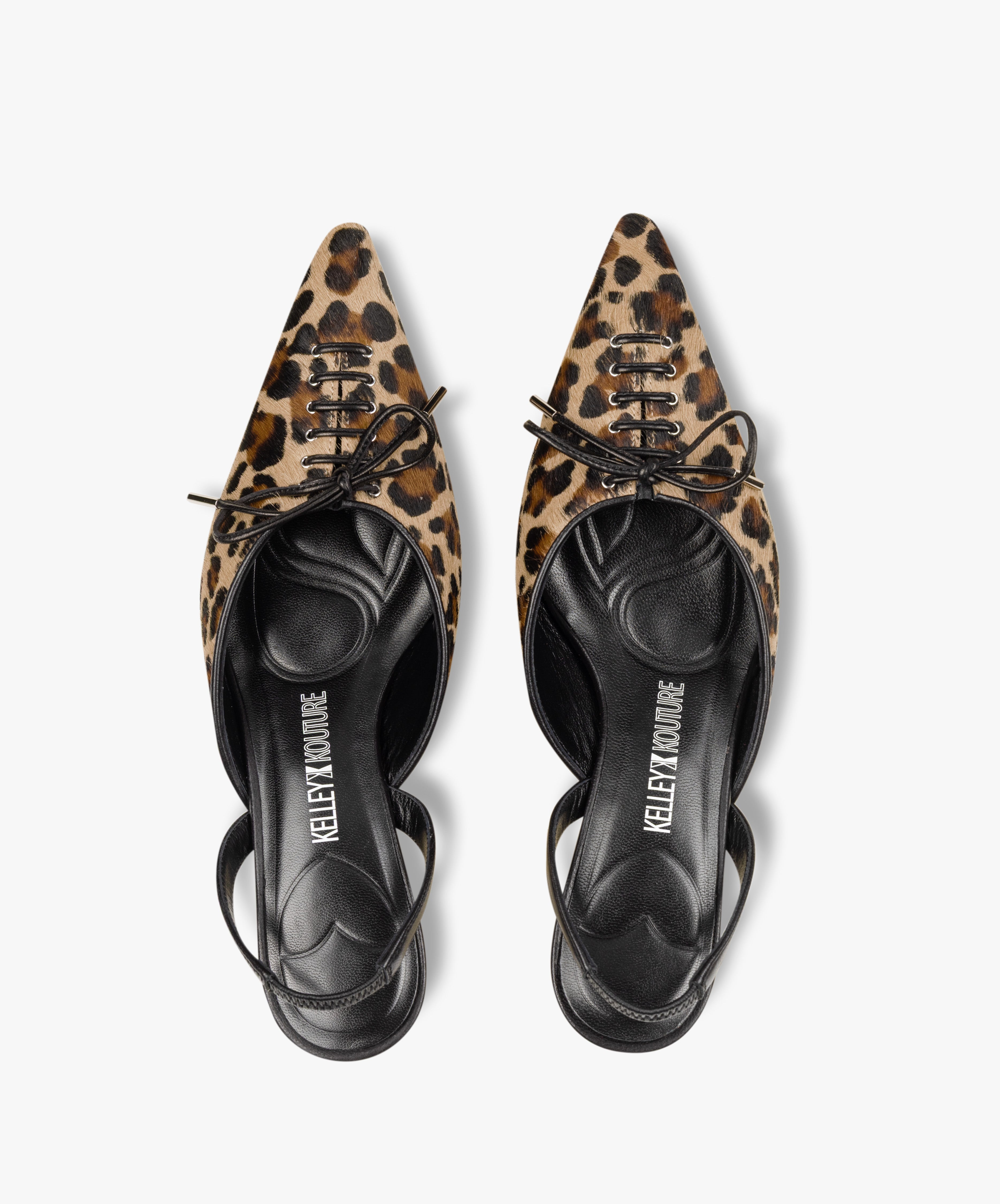 DARING - Kitten Heel Slingback Lace-up - Kelley Kouture from Kelley Kouture